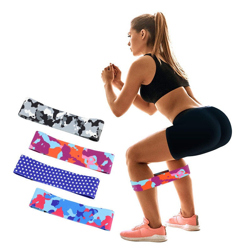 Elevate Your Fitness Routine with Our Anti-Slip Camouflage Resistance Band