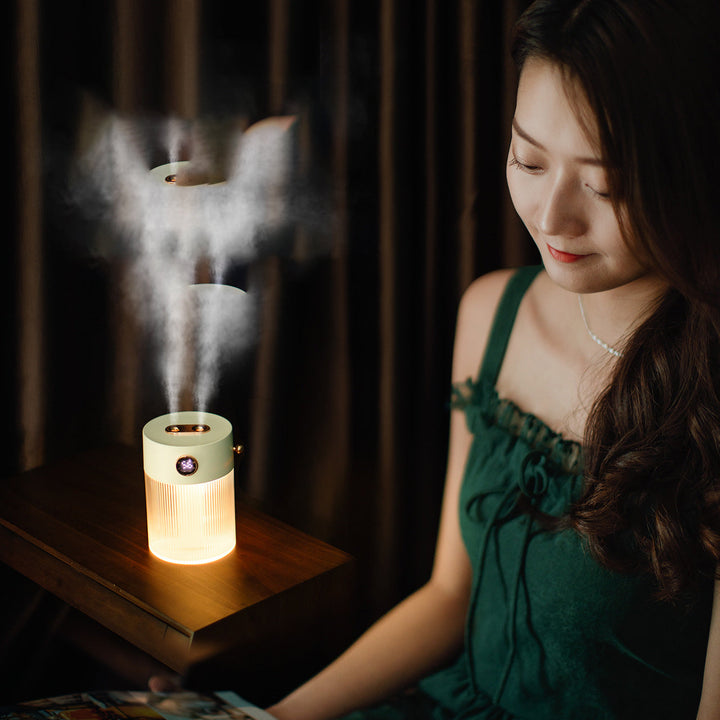 Transform Your Space with the Double Spray Humidifier